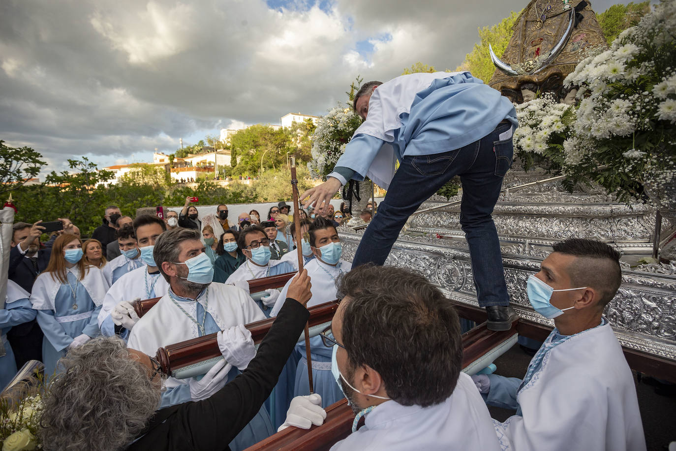 Fotos: Imágenes de la bajada de la Virgen de la Montaña