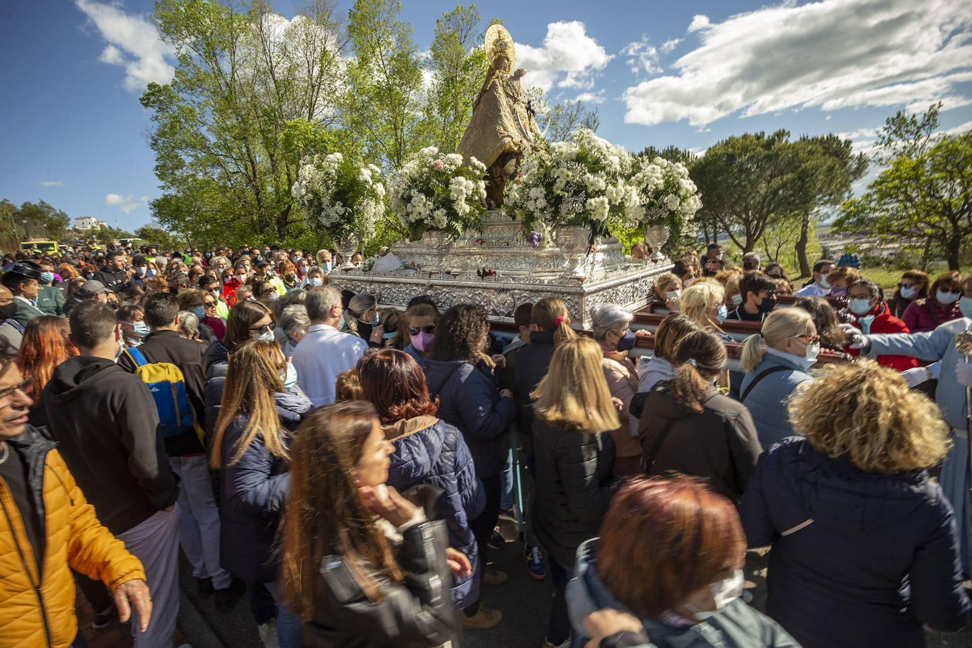 Fotos: Imágenes de la bajada de la Virgen de la Montaña