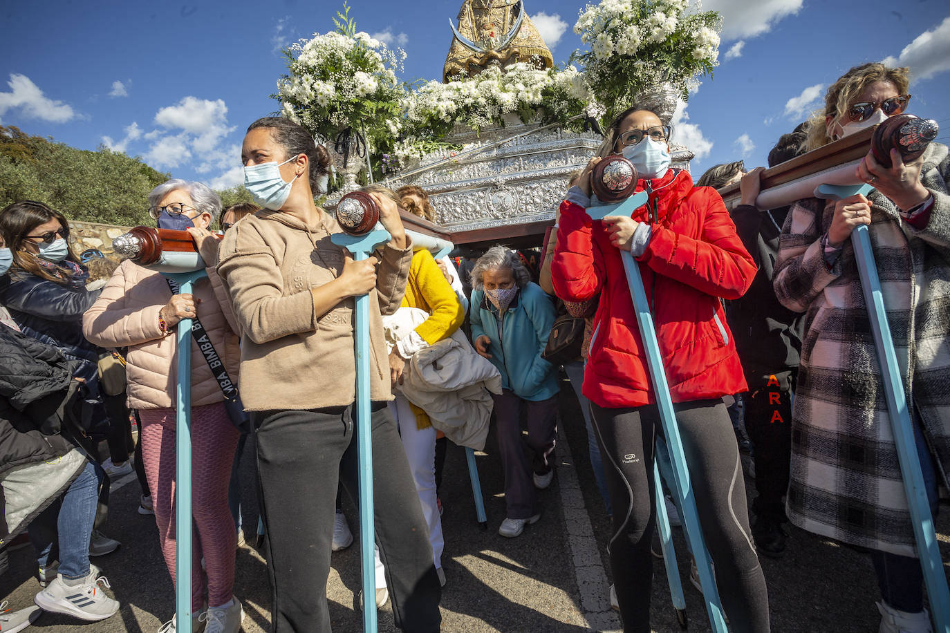 Fotos: Imágenes de la bajada de la Virgen de la Montaña