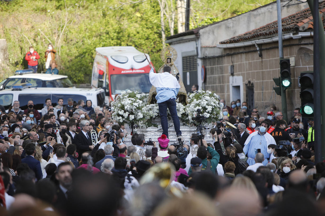 Fotos: Imágenes de la bajada de la Virgen de la Montaña