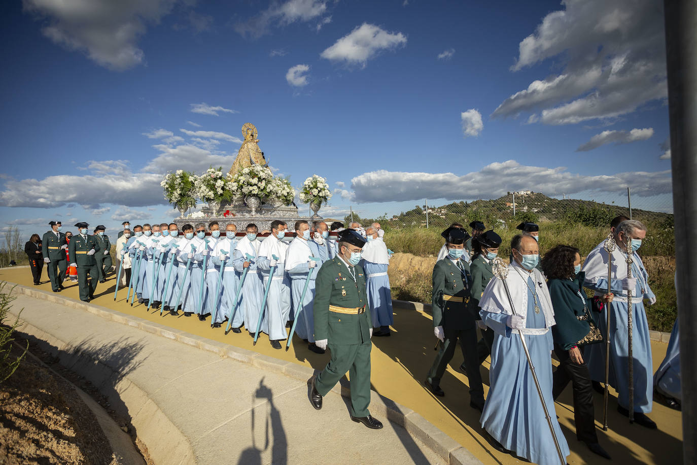 Fotos: Imágenes de la bajada de la Virgen de la Montaña