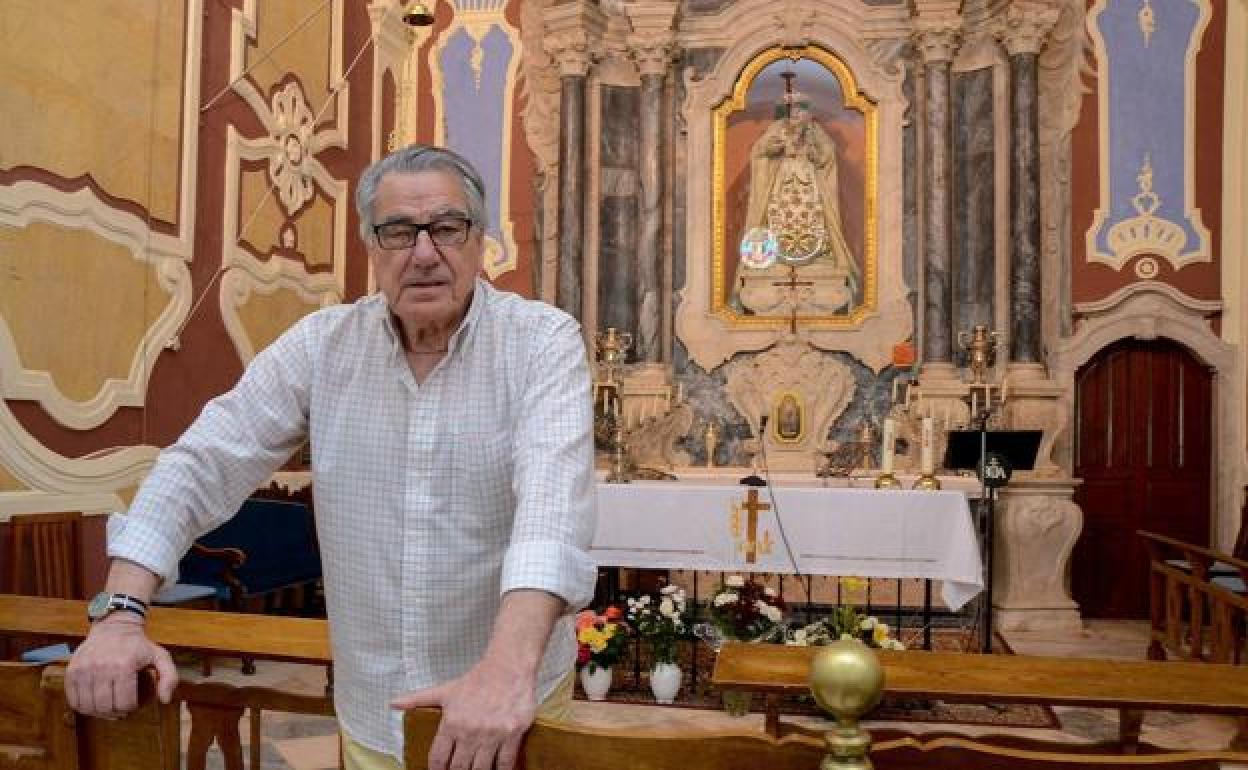 Gonzalo Ramos Doblado, hermano mayor de la Hermandad Nuestra Señora de Bótoa.