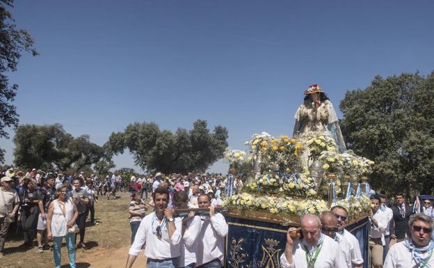 Romería de Bótoa en 2019, última celebrada. 