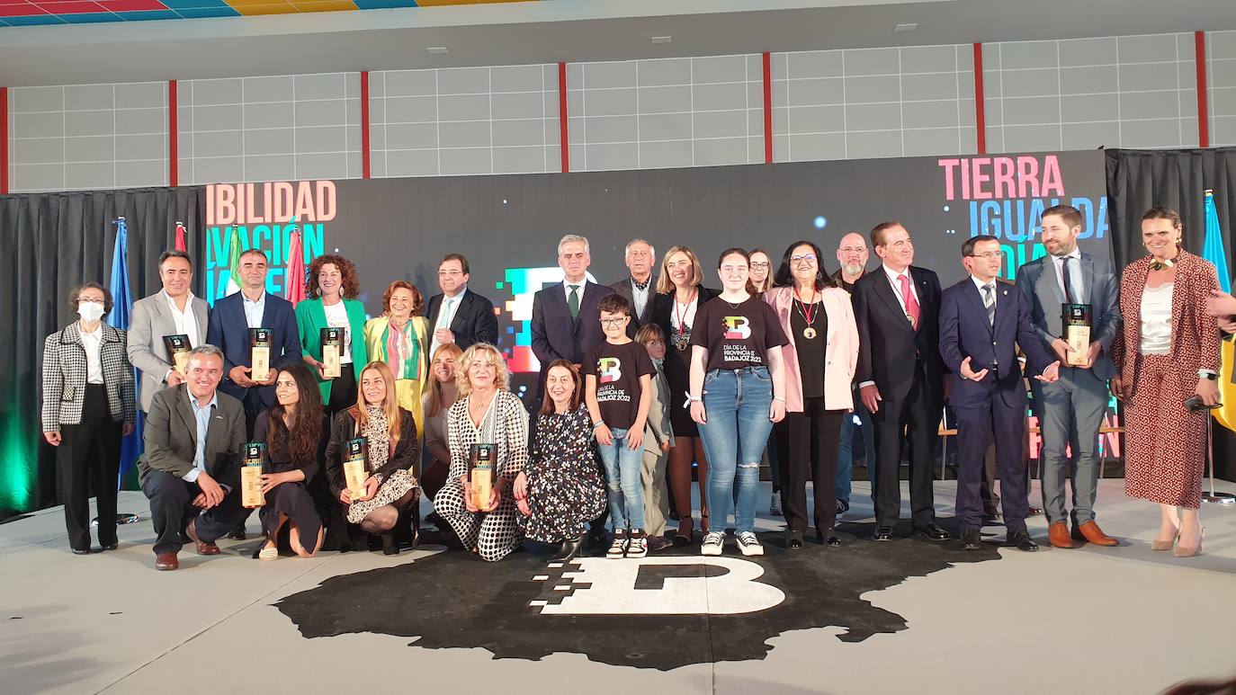 Fotos: Entrega de medallas del Día de la Provincia de Badajoz