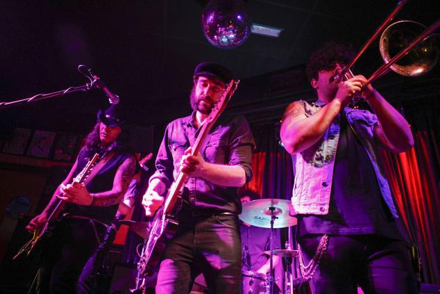 The Vodoo Bandits en la sala Boogaloo. 