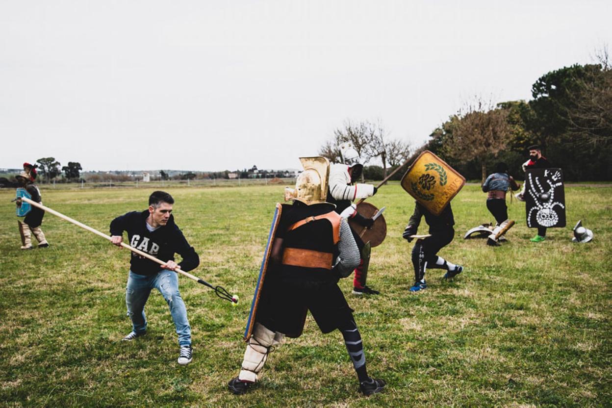 Entrenamientos previos para preparar el Emerita Lvdica. 