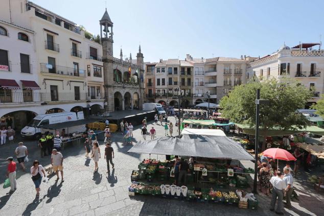 Martes Mayor de Plasencia en el año 2016.