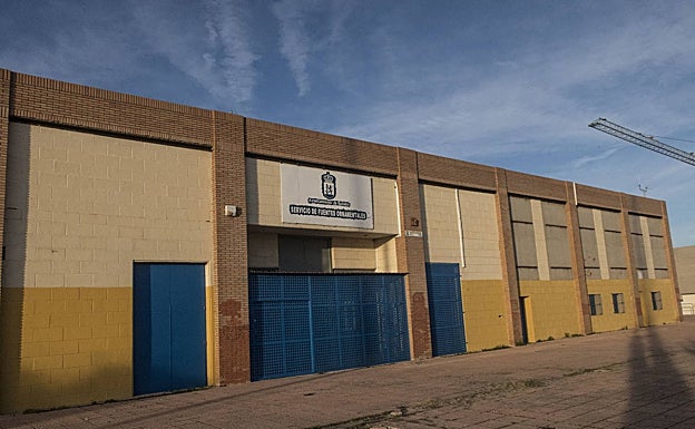 Antiguas instalaciones de Ifeba, que serán demolidas este verano. 