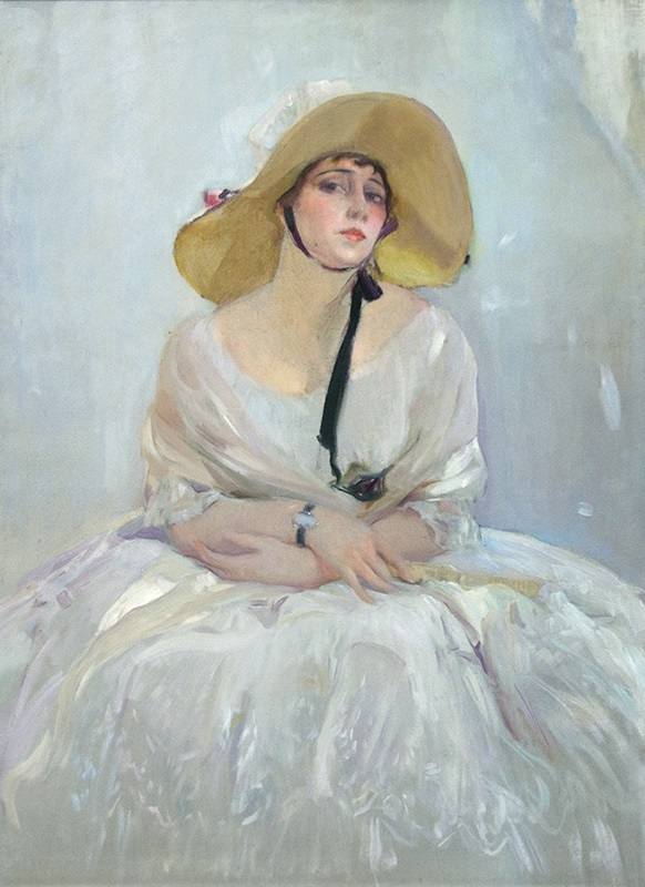 Retrato de Raquel Meller hecho en 1918 por el pintor Sorolla.