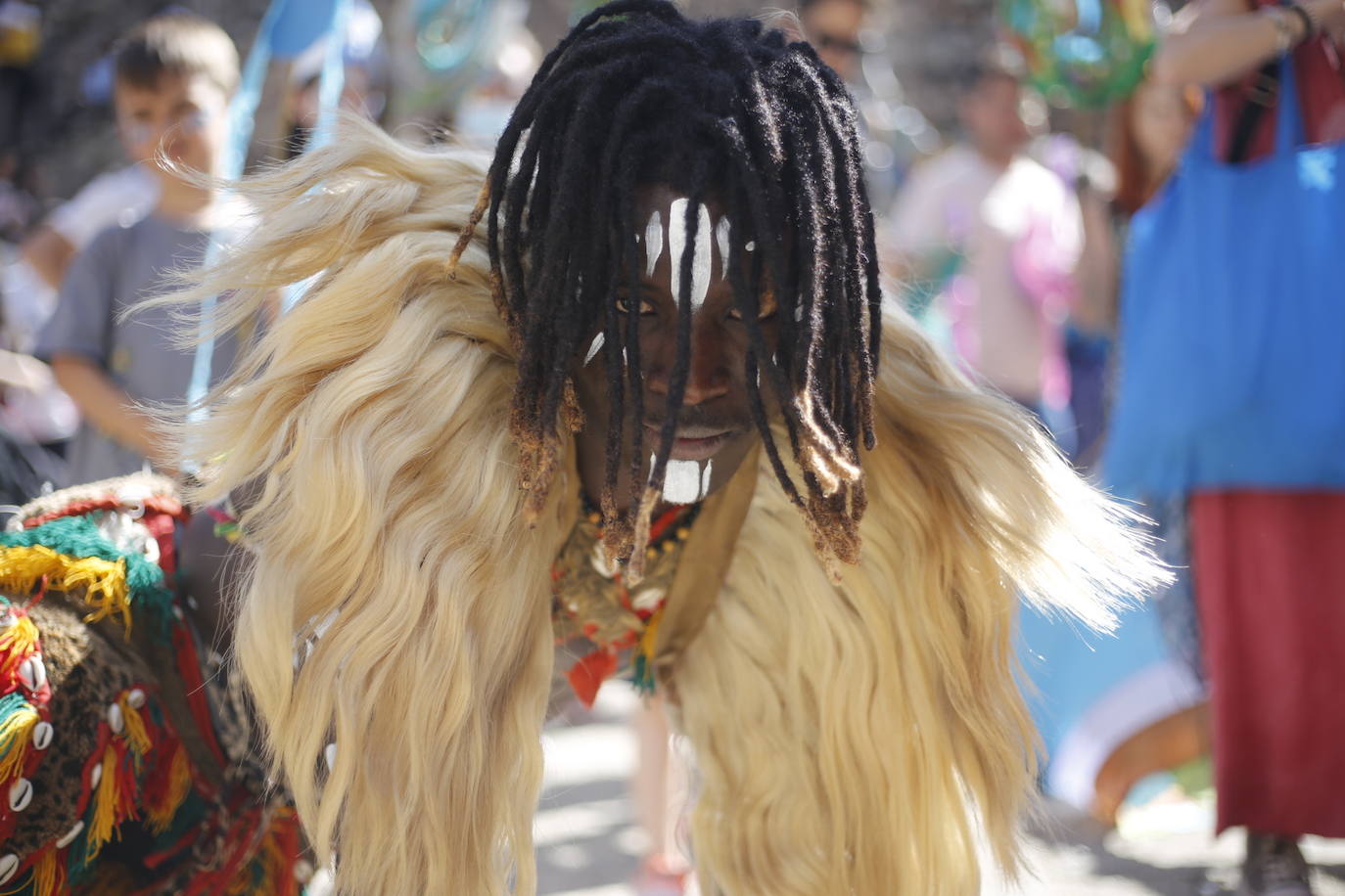 Uno de los momentos del pasacalles.