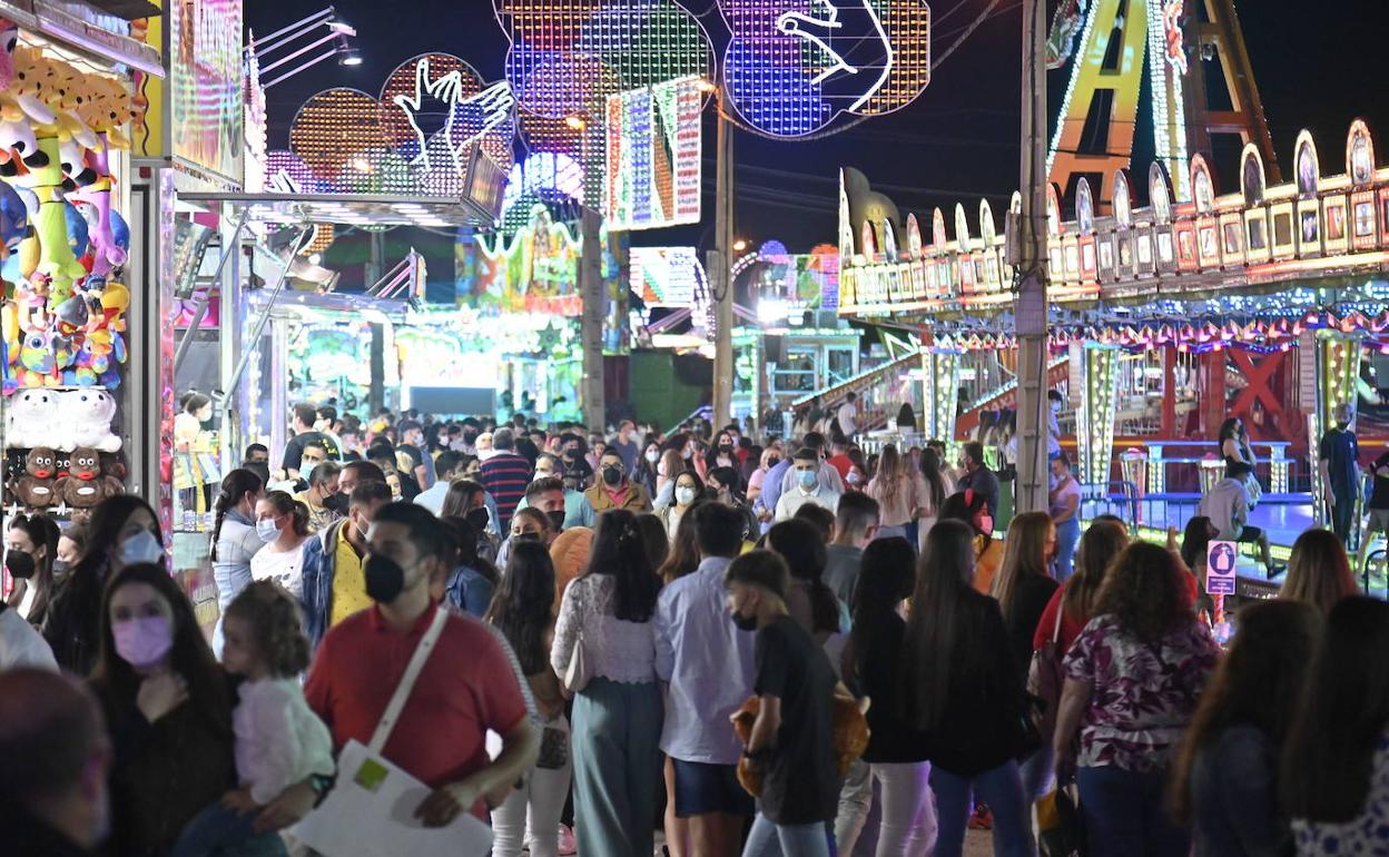 Ambiente en el ferial en la pasada edición de la feria. 