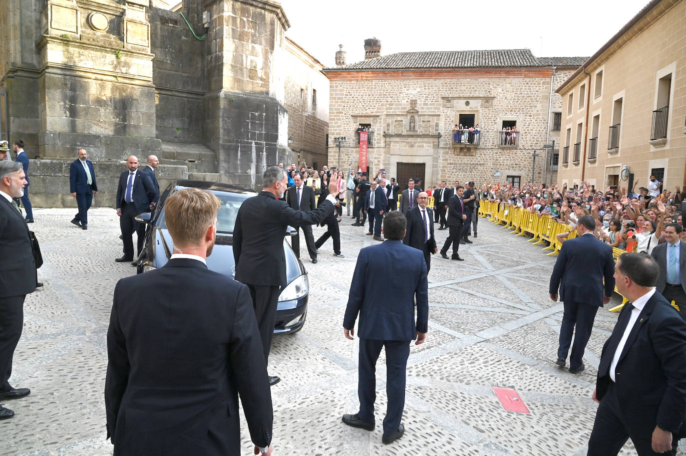 Fotos: Los Reyes inauguran Las Edades del Hombre en Plasencia