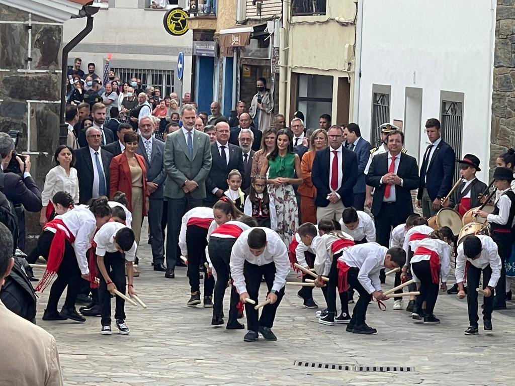 Fotos: Visita del Rey Felipe VI y Doña Letizia a Las Hurdes