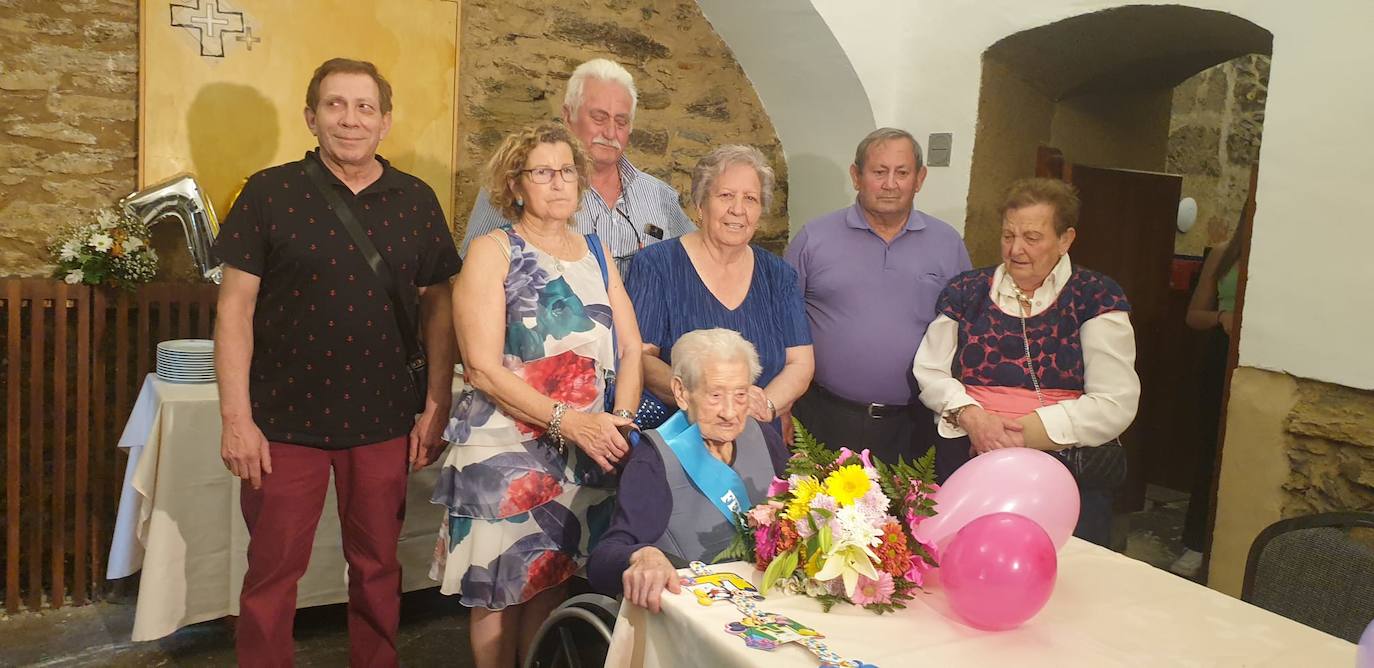 Fotos: Isidra Rivero: 106 años y ha pasado dos veces la covid