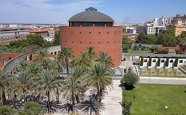 Vistas del MEIAC, en Badajoz. 