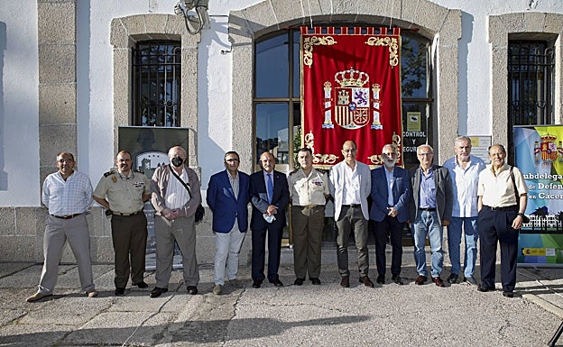Conferencia en la Subdelegación de Defensa. 