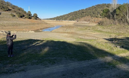 Embalse de Tentudía en una imagen de archivo. 