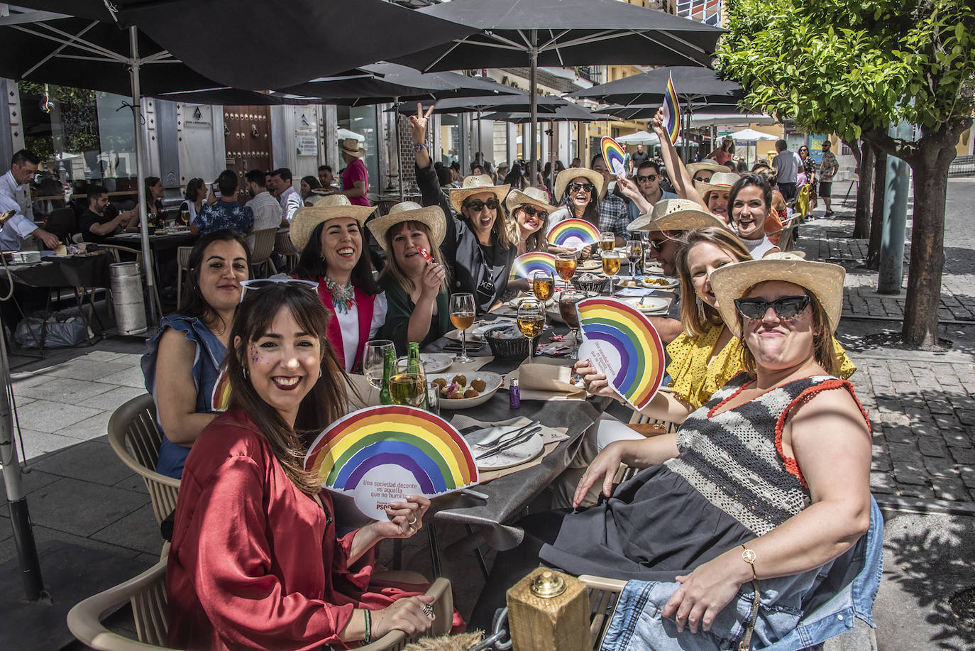 Fotos: Ambiente de este sábado en Badajoz por la fiesta de Los Palomos