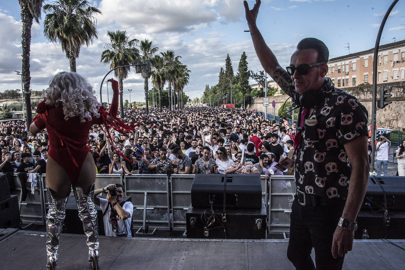 Fotos: Ambiente de este sábado en Badajoz por la fiesta de Los Palomos