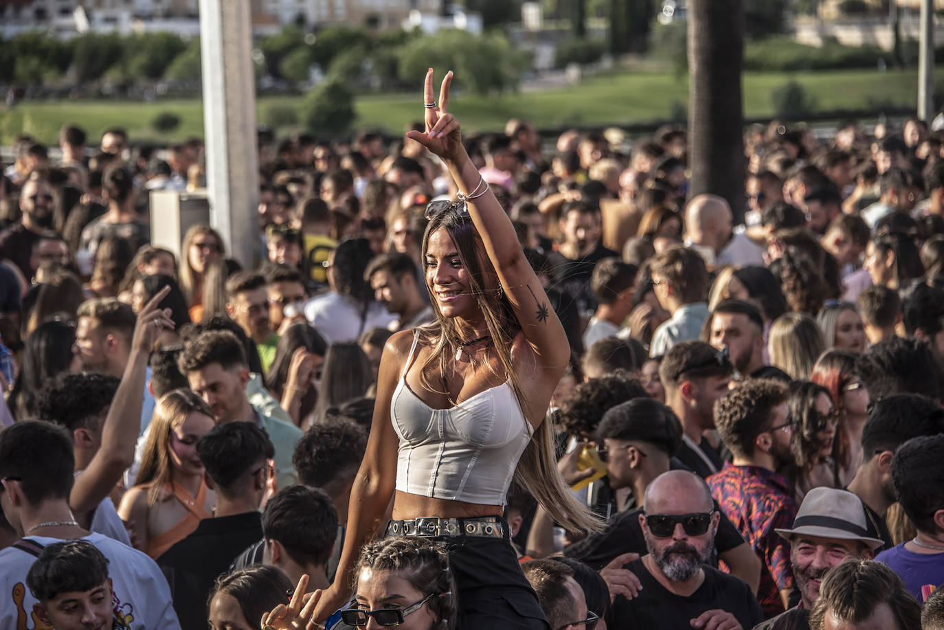 Fotos: Ambiente de este sábado en Badajoz por la fiesta de Los Palomos