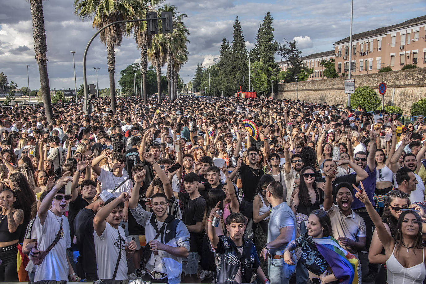 Fotos: Ambiente de este sábado en Badajoz por la fiesta de Los Palomos