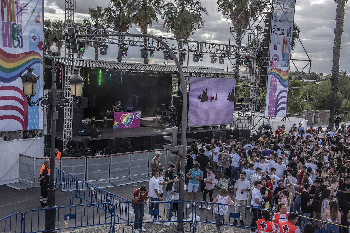 Fotos: Ambiente de este sábado en Badajoz por la fiesta de Los Palomos