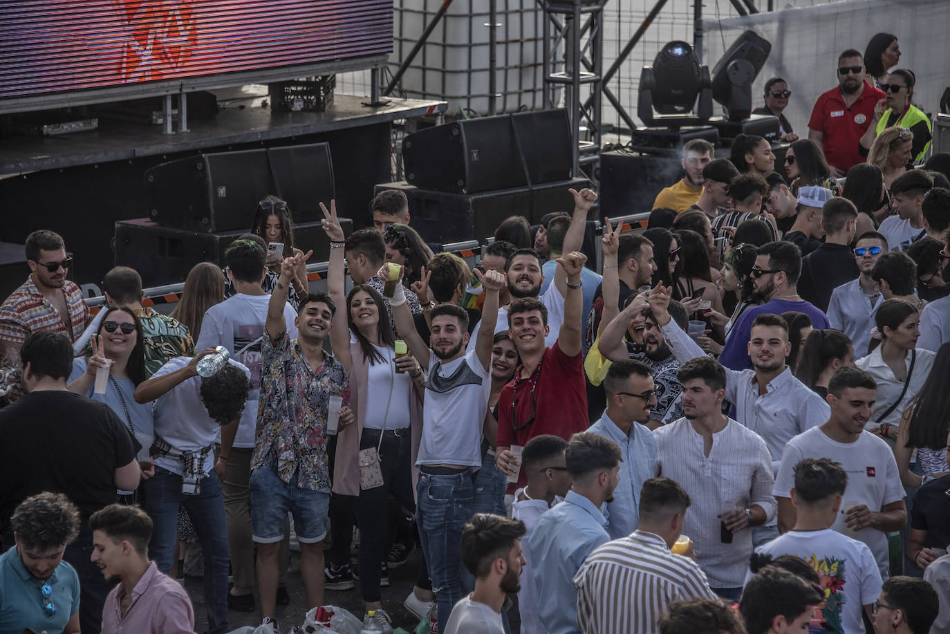 Fotos: Ambiente de este sábado en Badajoz por la fiesta de Los Palomos