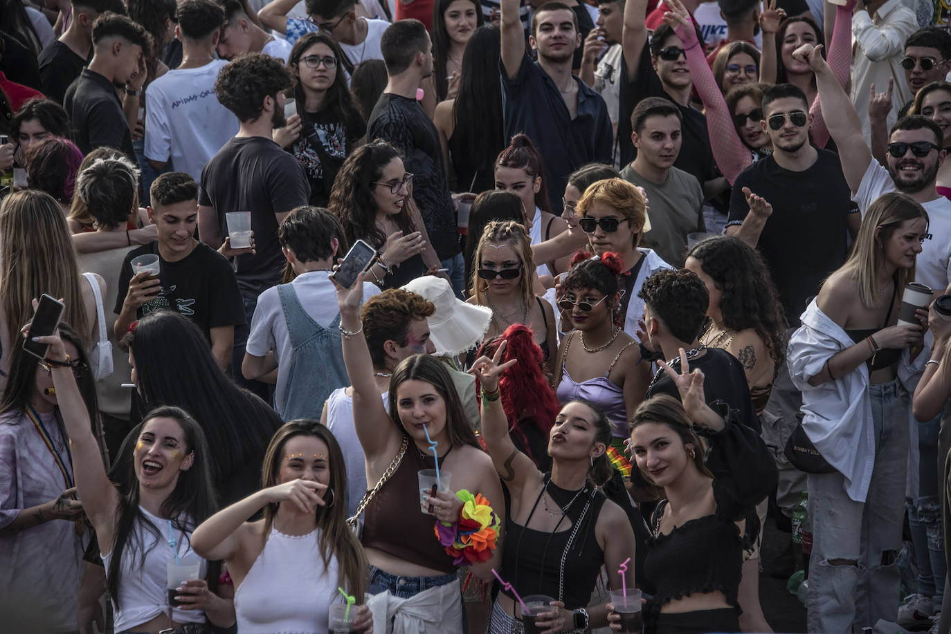 Fotos: Ambiente de este sábado en Badajoz por la fiesta de Los Palomos