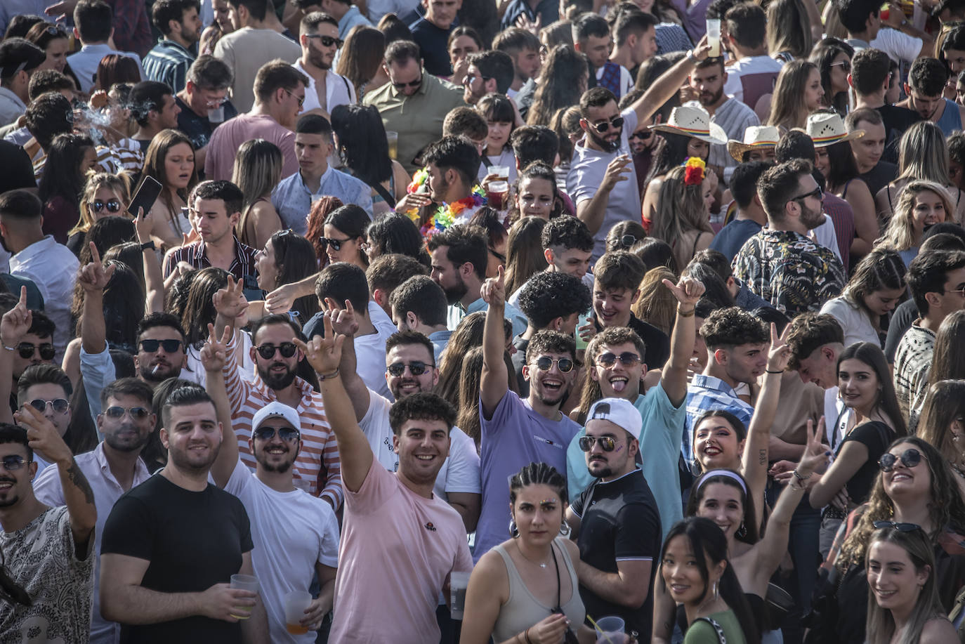 Fotos: Ambiente de este sábado en Badajoz por la fiesta de Los Palomos