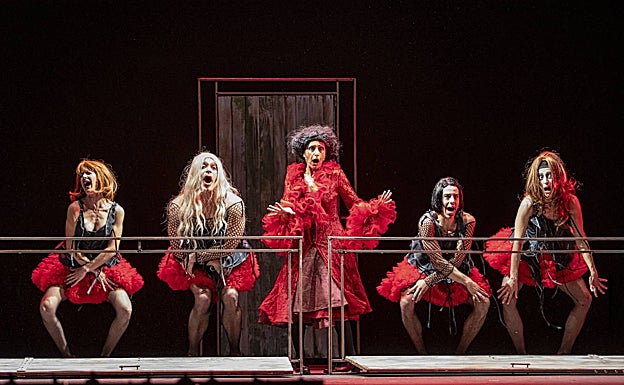 Imagen de la obra 'El avaro', que llega el viernes a la Plaza San Jorge. 