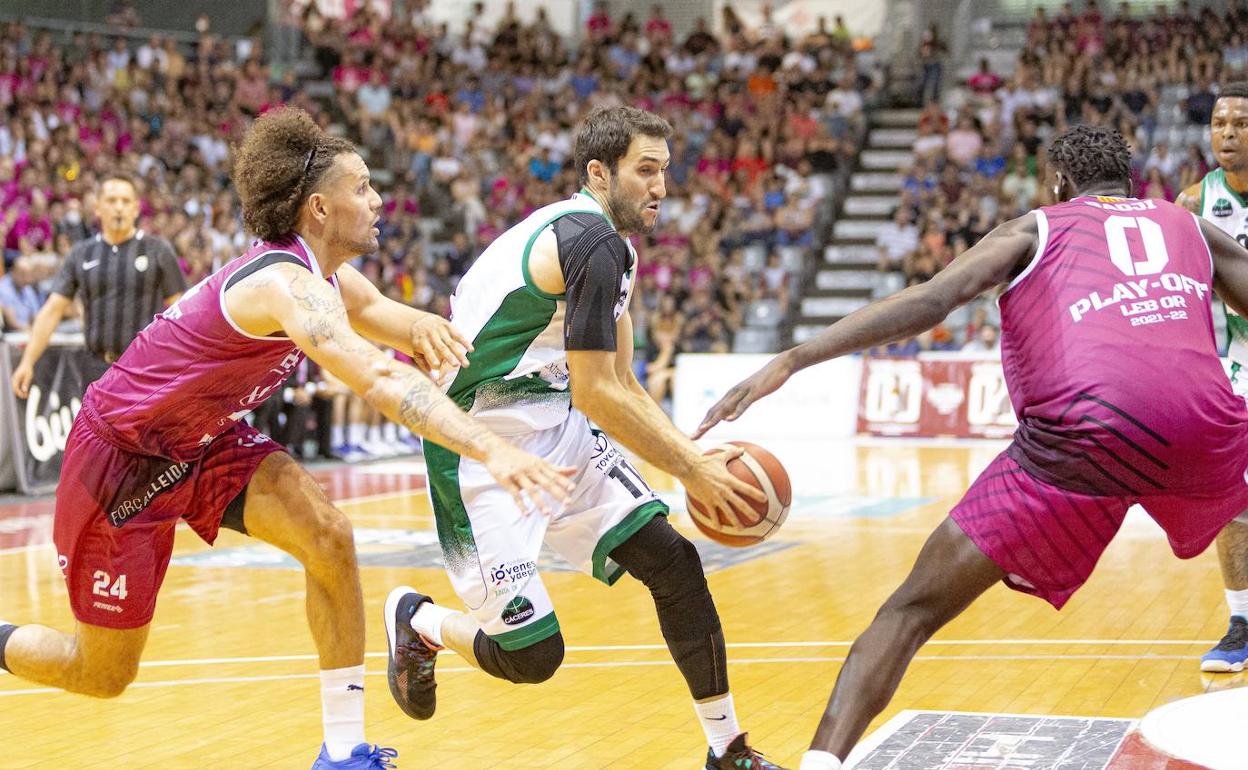 Manu Rodríguez, en una acción ofensiva. 