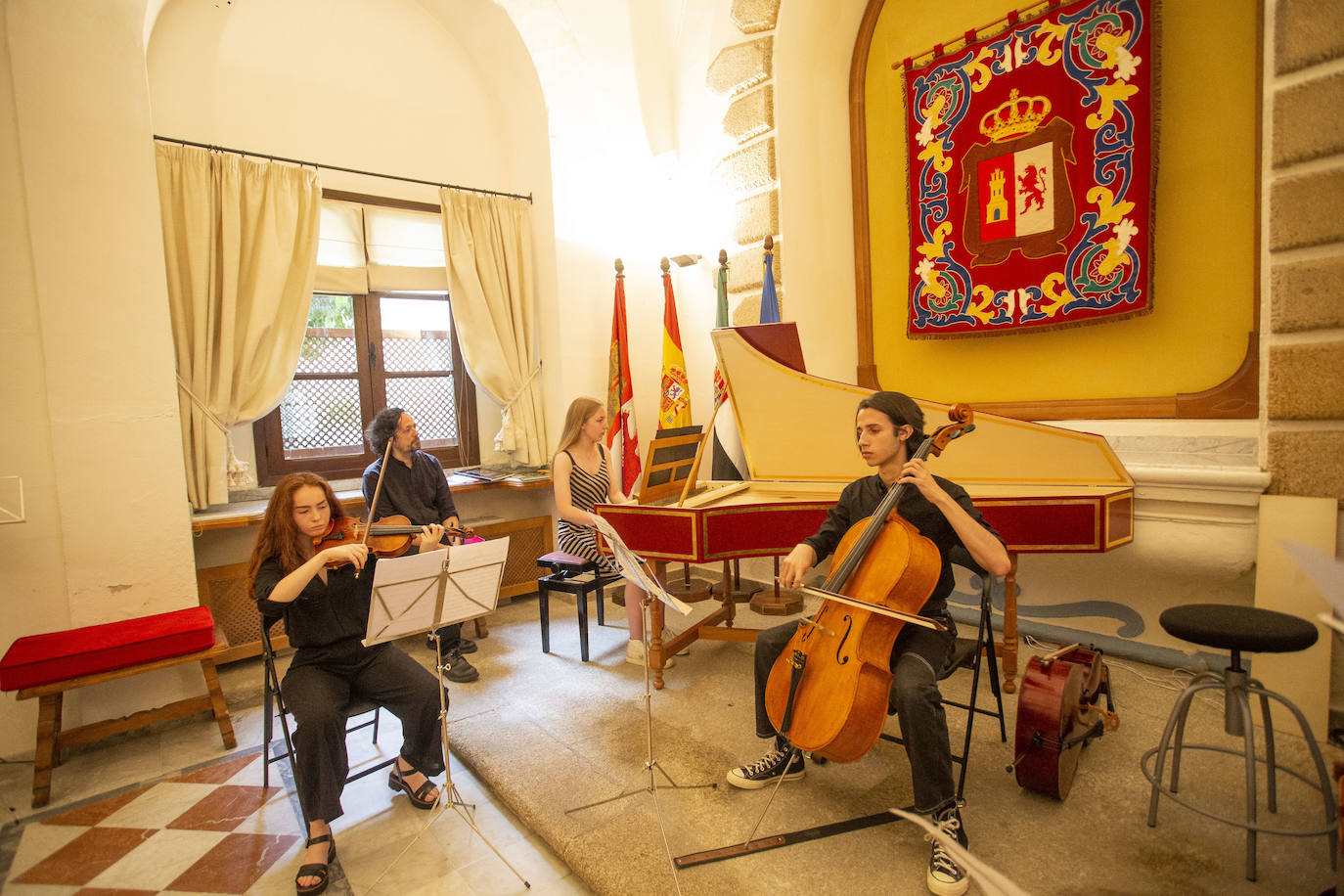 Concierto de clave dentro del ciclo 'Respira' de música del Conservatorio Hermanos Berzosa.