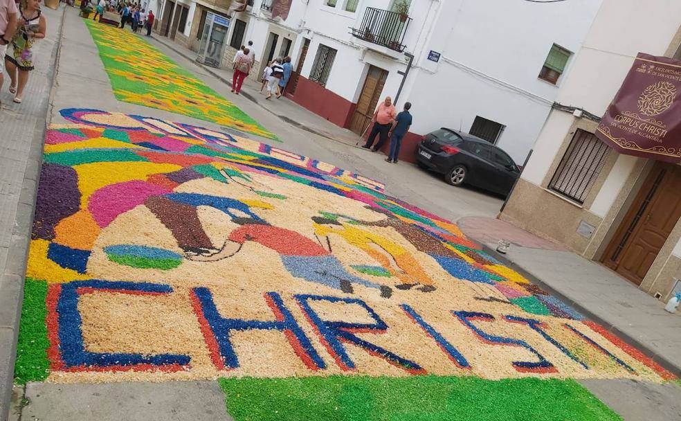 Fotos: Imágenes de la celebración del Corpus Christi en San Vicente de Alcántara