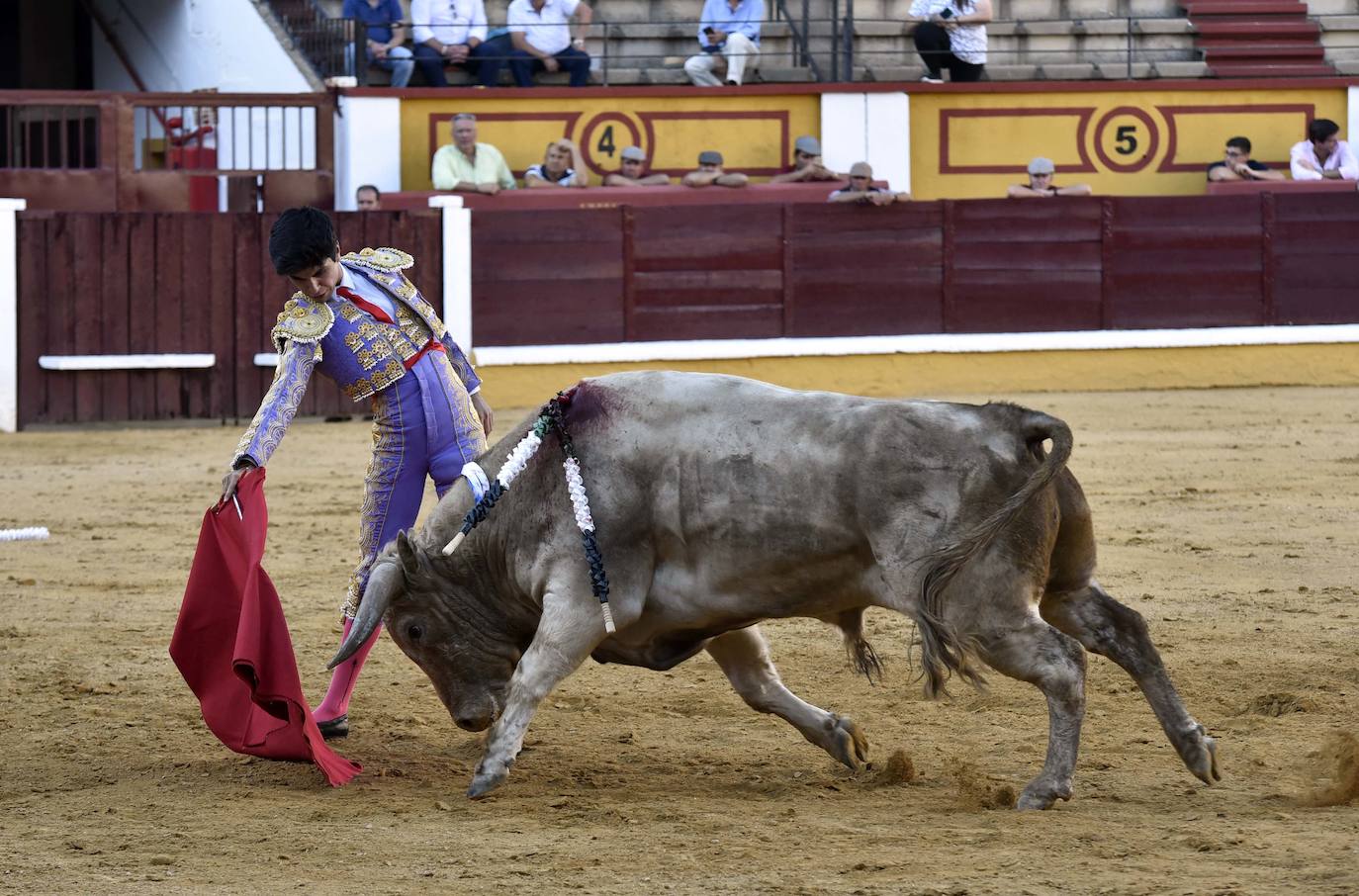 Fotos: Una excepcional novillada de Marca cierra la feria taurina de Badajoz