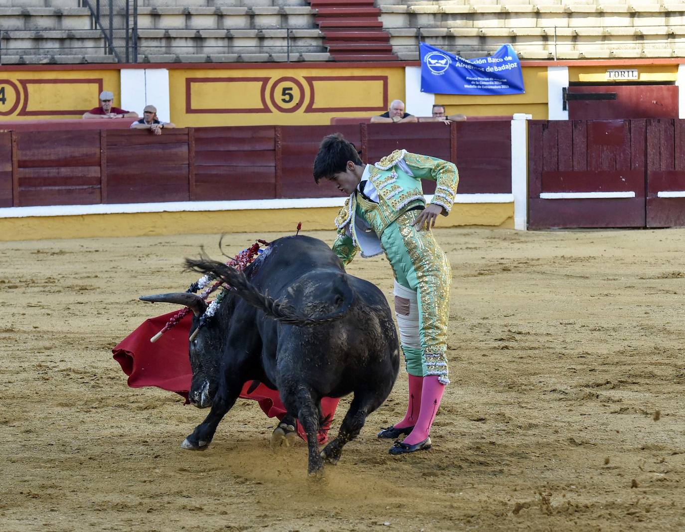 Fotos: Una excepcional novillada de Marca cierra la feria taurina de Badajoz