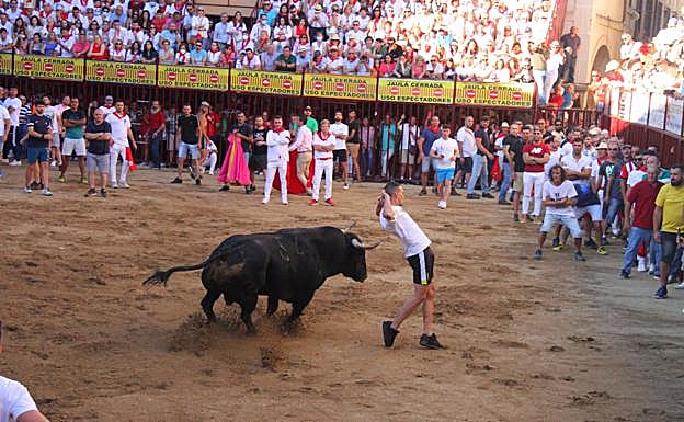 Los dos hombres corneados por toros en Coria evolucionan favorablemente