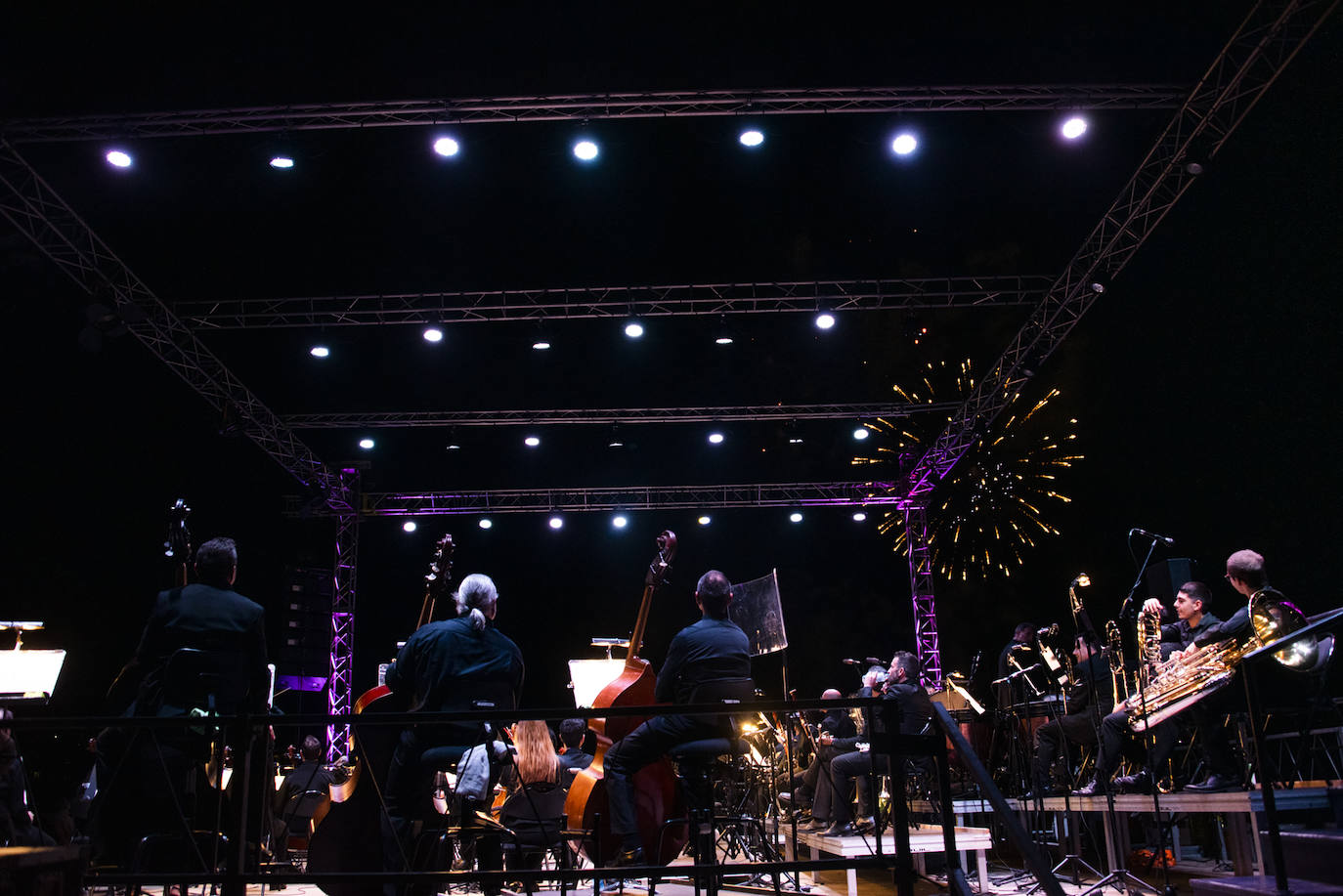 Fotos: Fuegos artificiales de la Feria de San Juan 