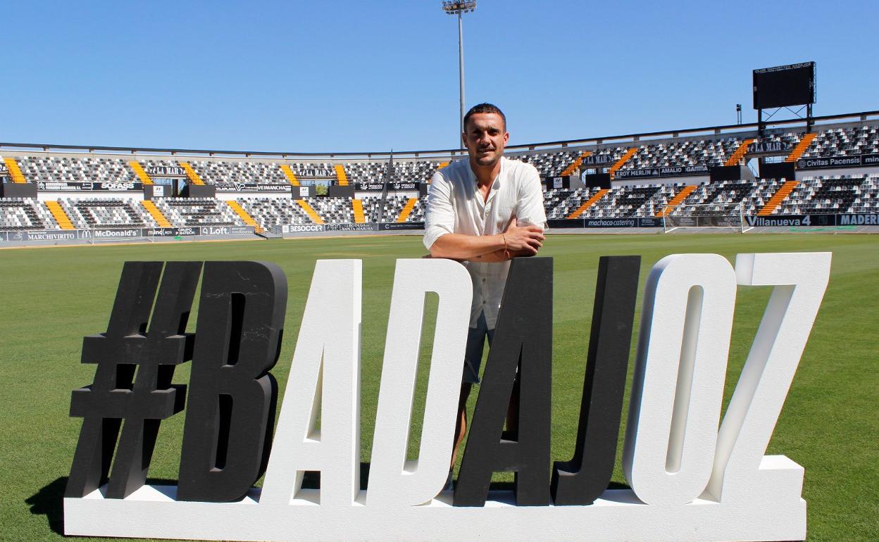 David Soto es el cuarto fichaje del Badajoz este verano. 