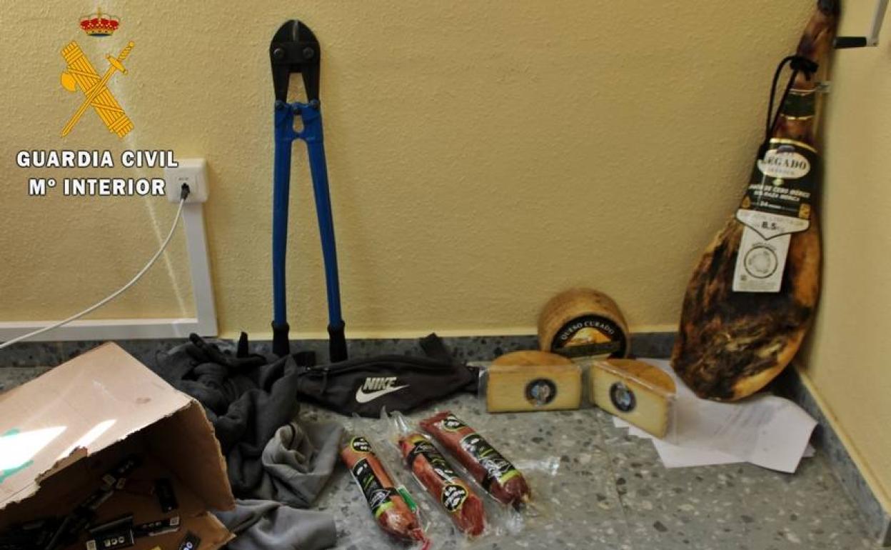 Elementos sustraidos 