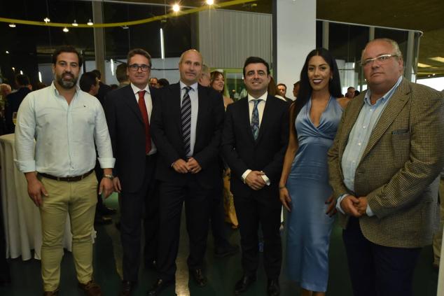 Javier Dorado, Javier Sánchez, Manuel Moreno, José Luis Iniesta, Virginia Prior y Fernando Masedo. 