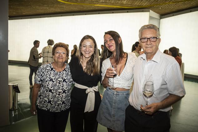 María Lourdes Tabernero, María Bordallo, Silvia Zurita y Santiago Luengo. 