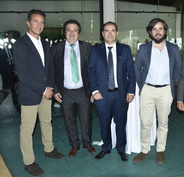 Fran Horrillo, Ángel Diego Espínola, Rafael Román y Maxi González. 