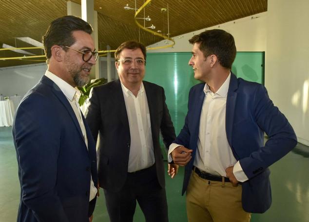 Quique Dacosta, Guillermo Fernández Vara y Jorge Luengo.