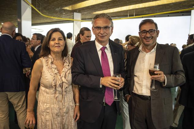 Manuela Martín, José Luis Quintana y Antonio Tinoco. 