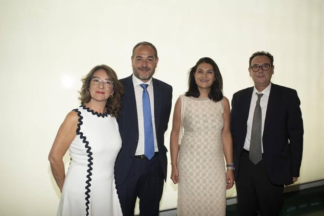 Eulalia Fontán, Francisco Ramírez, Yolanda Morcillo y Juan Luis Román. 