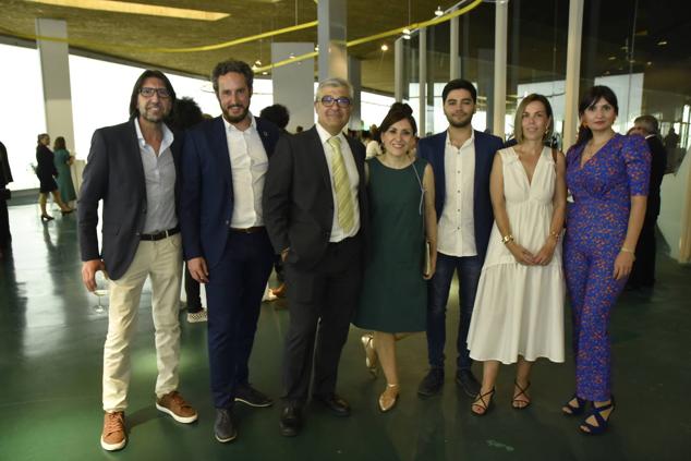 Manuel Núñez, Andrés Licerán, Luis Expósito, Cristina Núñez, Paco Díaz, Laura Alcázar y Celia García. 