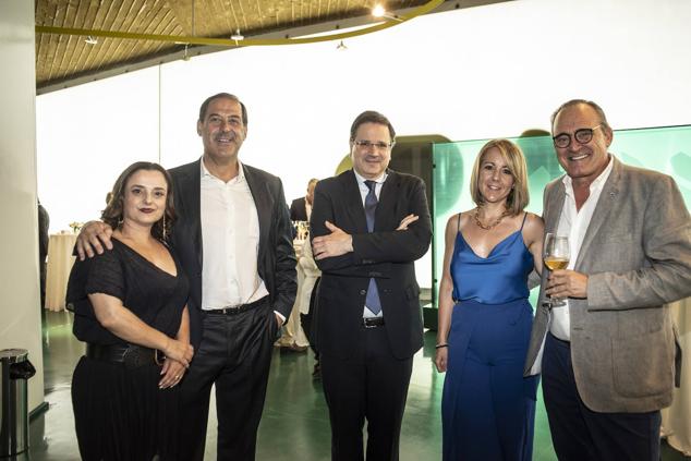 Celia Herrera, Francisco Hipólito, Pepe Orantos, Ruth Bejarano y Carlos Pajuelo. 