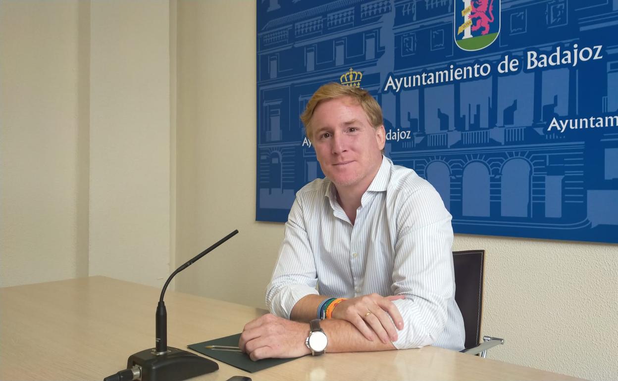 El alcalde, Ignacio Gragera, este viernes.