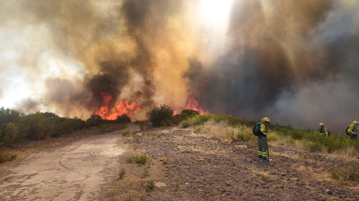 Así son los niveles de alerta de los incendios forestales