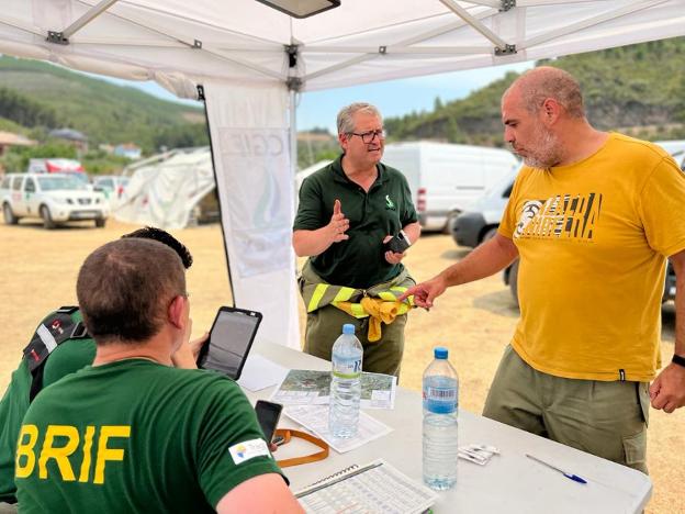 «La radiación del fuego es tan alta que puede prender otro foco a 50 metros sin tocar nada»